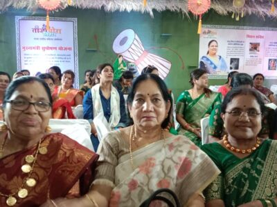 तीजा-पोरा तिहार : मुख्यमंत्री निवास में प्रदेश के हर एक कोने से महिलाएं पहुंची तीजा-पोरा मनाने